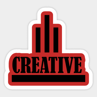 creative design art Sticker